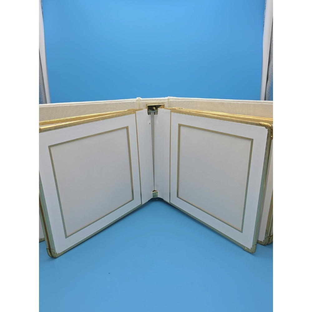 Vintage Cushioned Photo Album Ivory